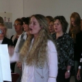 CHORnetto und Publikum singen gemeinsam